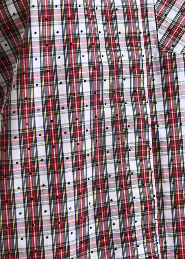 Essentiel Antwerp Kalmia Checked Oversized Shirt, photo 7 of 9 from SENSER