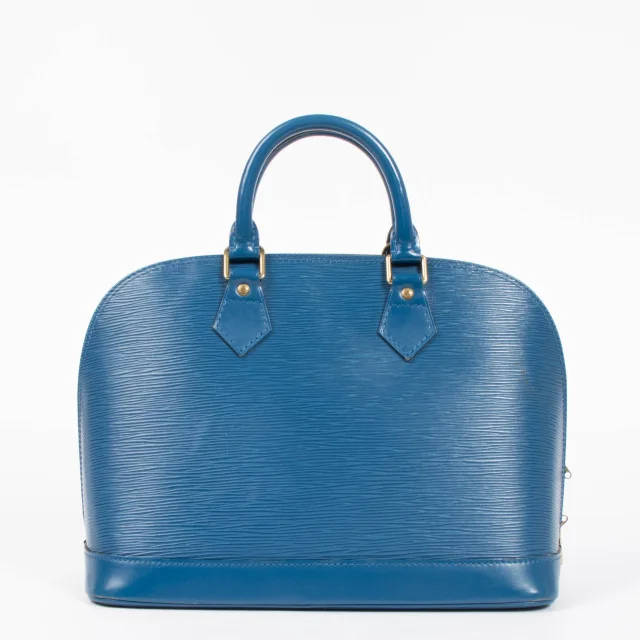 Louis Vuitton Toledo Blue Epi Alma PM Bag in Blue Leather from Labellov, photo 3 of 6