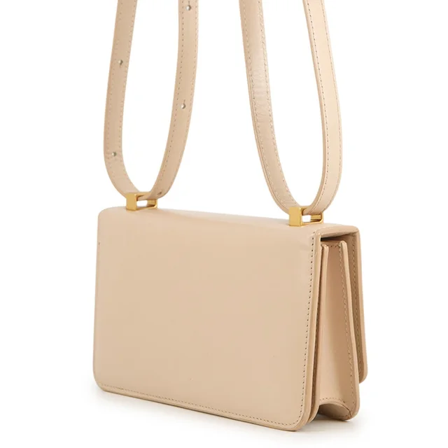 Bottega Veneta The Classic Shoulder Bag Beige Leather Size Mini in Beige Leather from GALLERY RARE, photo 2 of 3
