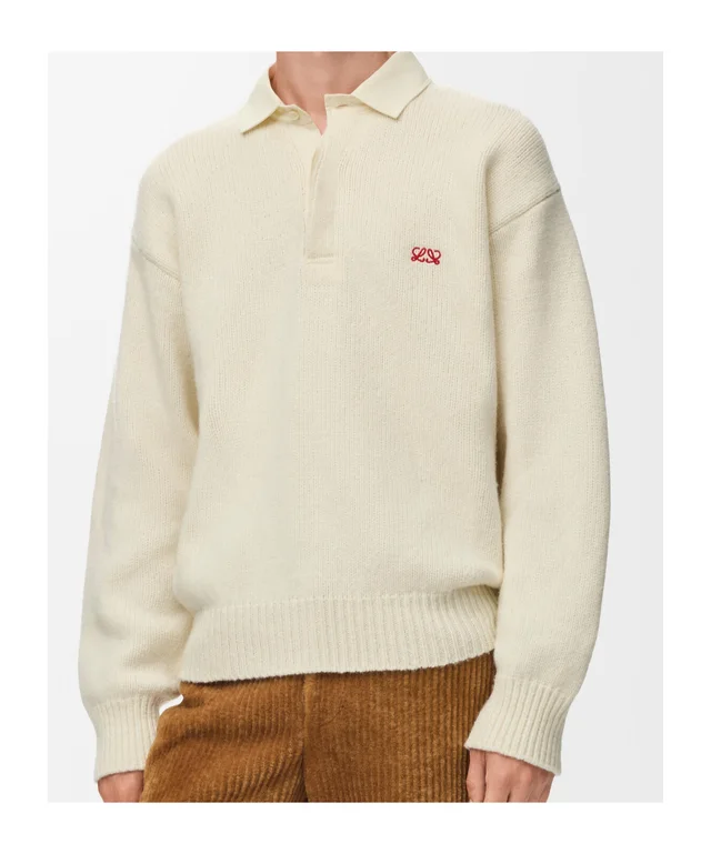 Loewe Polo Collar Knitted Sweater, image 1 of 1 from SENSER