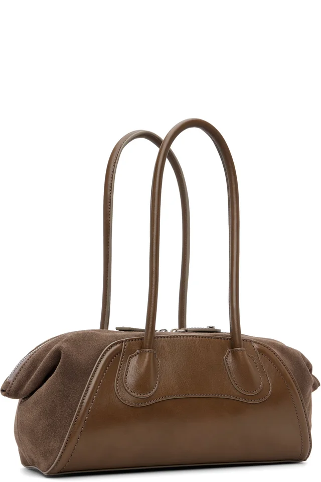 Vivienne Westwood Brown Shirley Small Holdall Bag, photo 3 of 4 from SSENSE