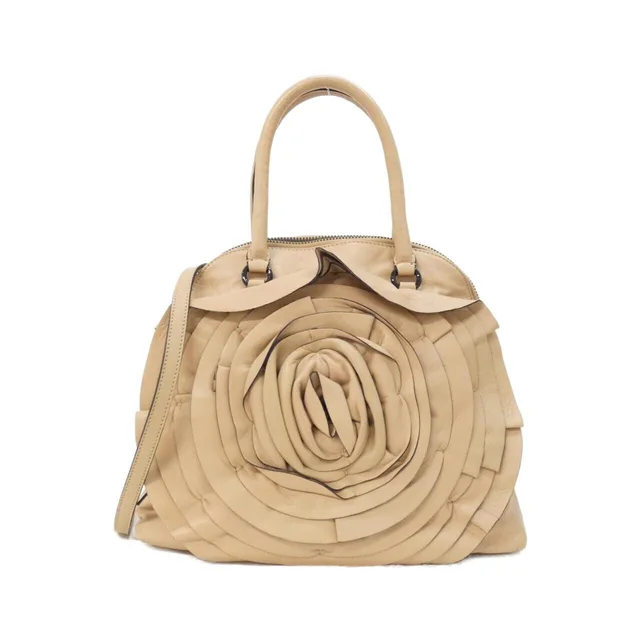 Valentino Garavani AWB00083 ANPQ01 Bag in BEIGE (beige) / BLACK (black) hardware leather from KOMEHYO