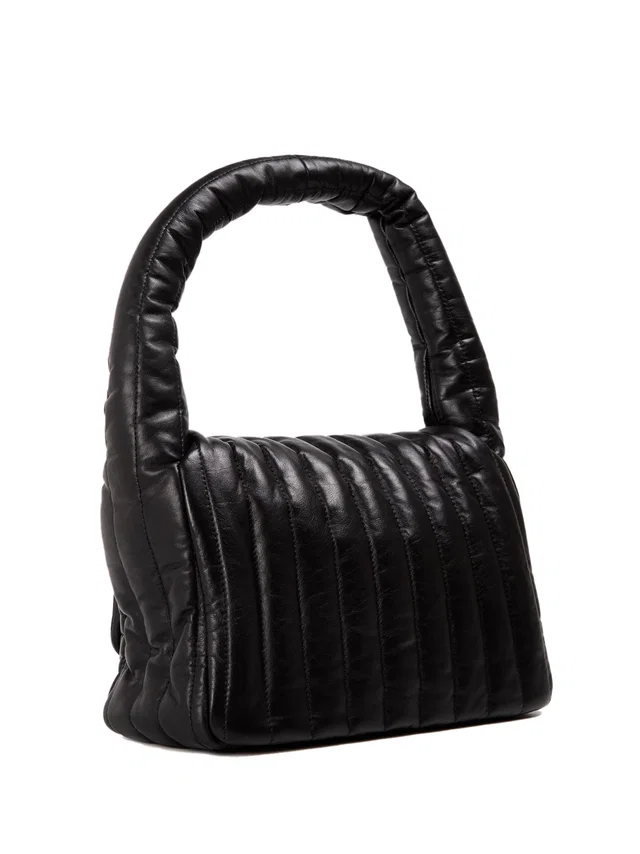 Balenciaga Monaco Shoulder Bag — Black Leather in Black Leather from HEWI
