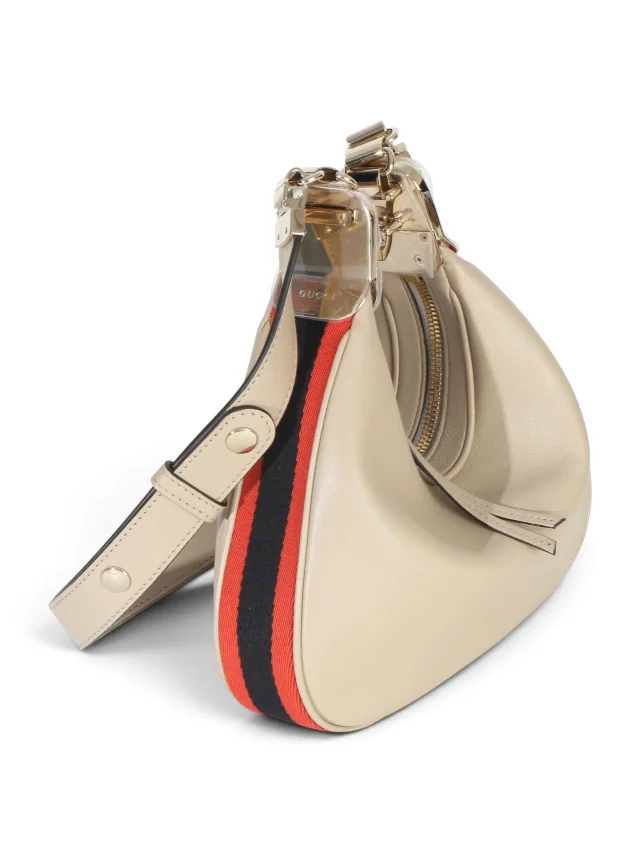 Gucci Beige Smooth Leather Attache Bag Small in Beige Leather from Season 2 Consign, photo 3 of 9