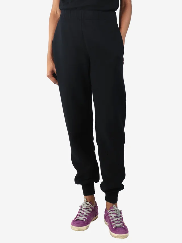 Givenchy Black track pants - size UK 8 in Black from Sign of the Times