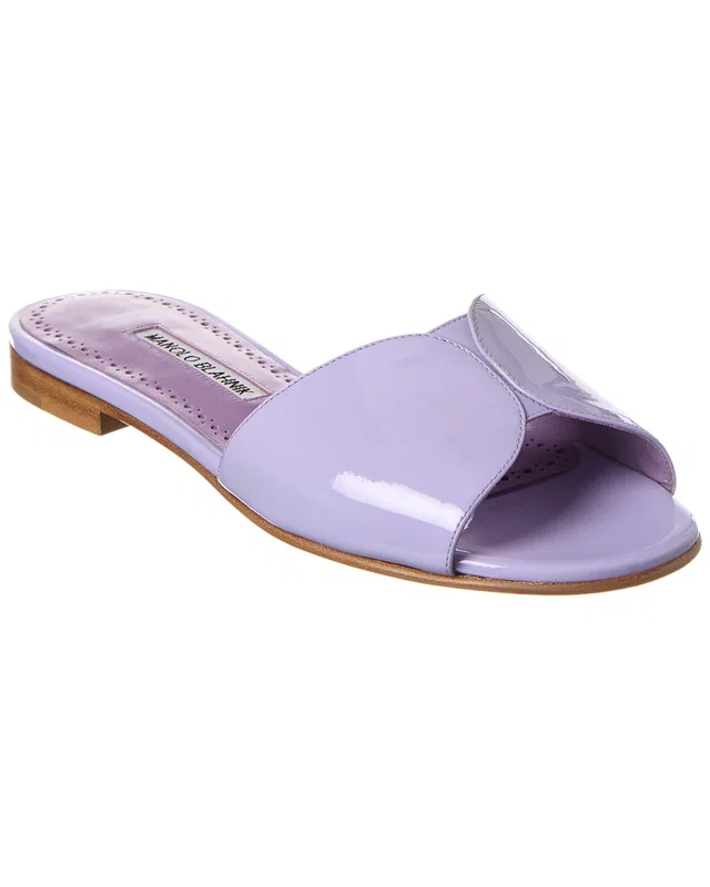 Manolo Blahnik Houramu Patent Sandal, image 1 of 1 from Gilt
