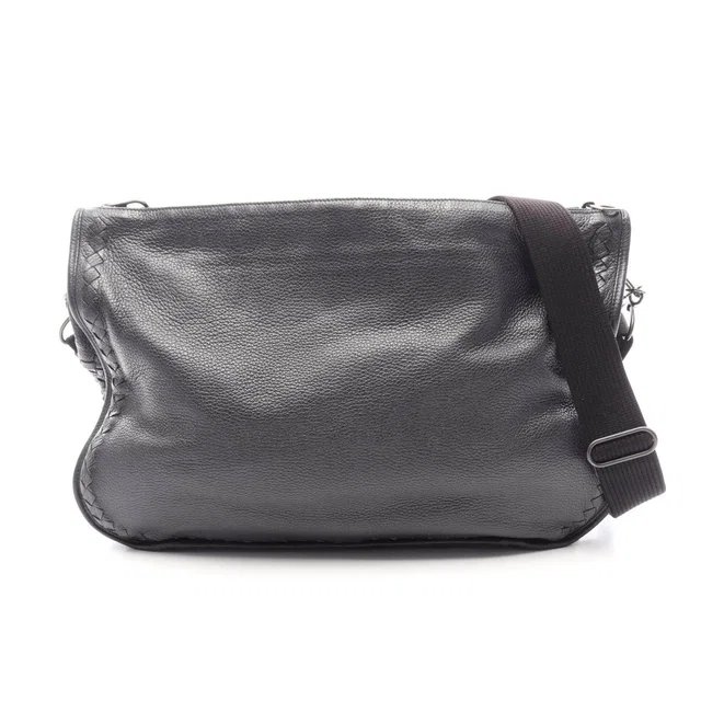 Bottega Veneta Intrecciato Leather Shoulder Bag in Woven leather from LuxUness