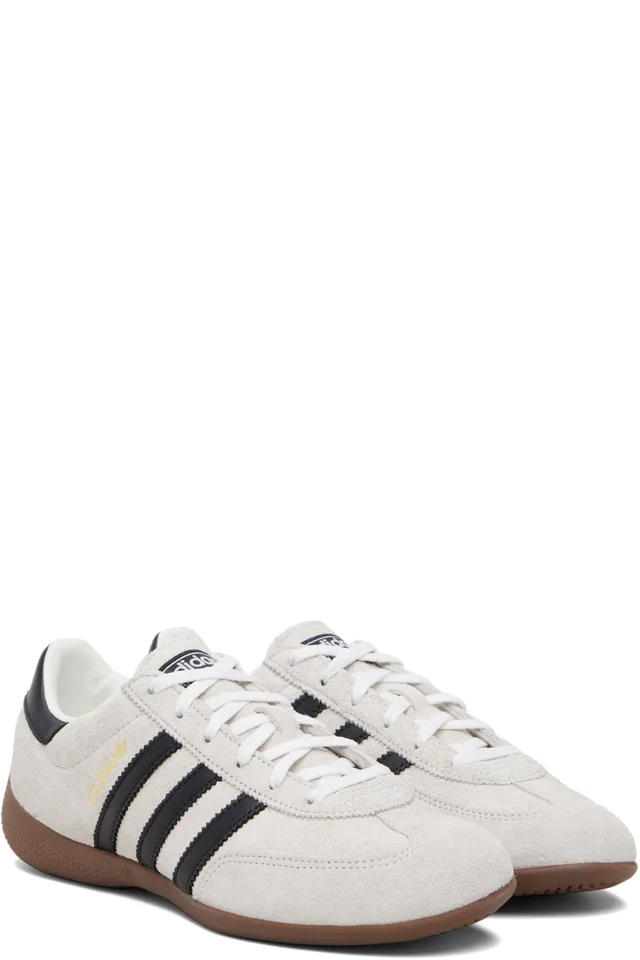 adidas Originals Taupe Handball Spezial Lo Pro Sneakers, photo 4 of 4 from SSENSE