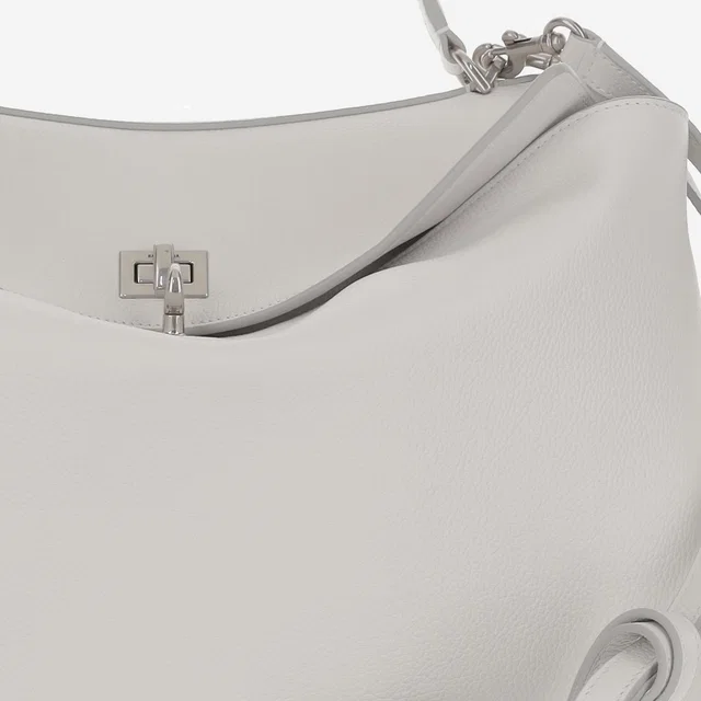 Balenciaga Shoulder Bag — White Calfskin in White Calfskin from HEWI