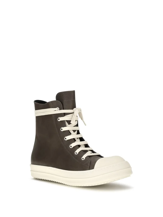 Rick Owens Tower Sneaks High-Top Sneakers, photo 2 of 3 from SENSER