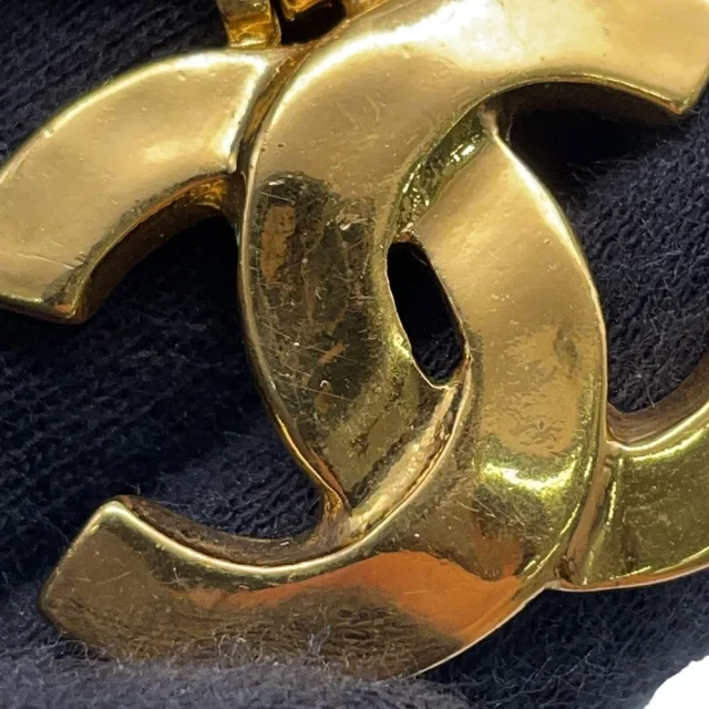 Chanel Gripoa CC LogoBrooch Gold/Red Metal color Stone in Red from GALLERY RARE, photo 7 of 11
