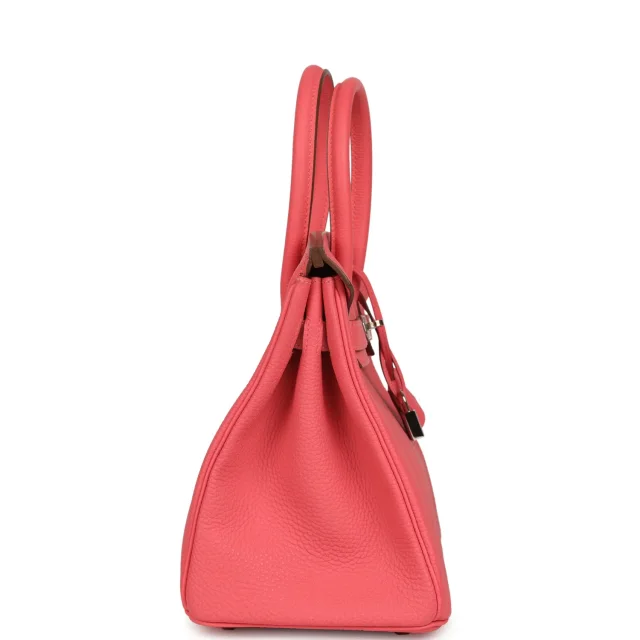 Hermès Birkin 30 Rose Lipstick Togo Palladium Hardware in Pink Togo leather from Madison Avenue Couture, photo 3 of 9
