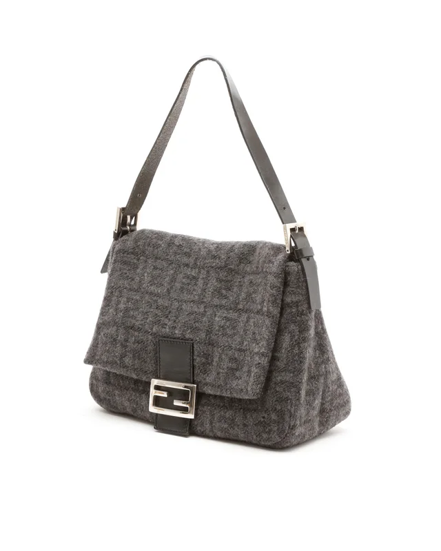 Fendi Zucca Tweed Mama Bag in Tweed from A Retro Tale, photo 2 of 8