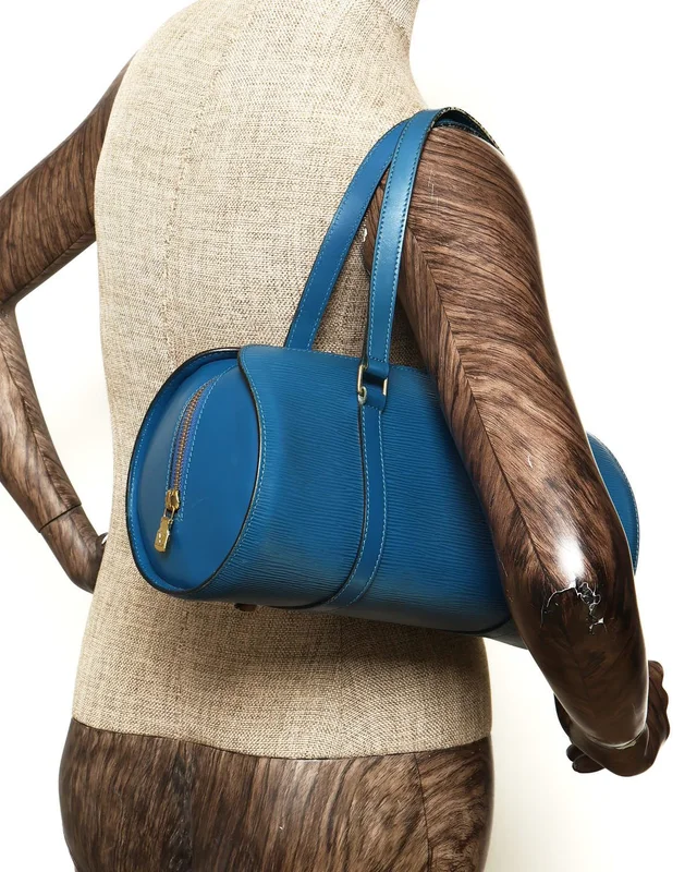Louis Vuitton Epi Soufflot Bag in Denim from A Retro Tale, photo 8 of 9