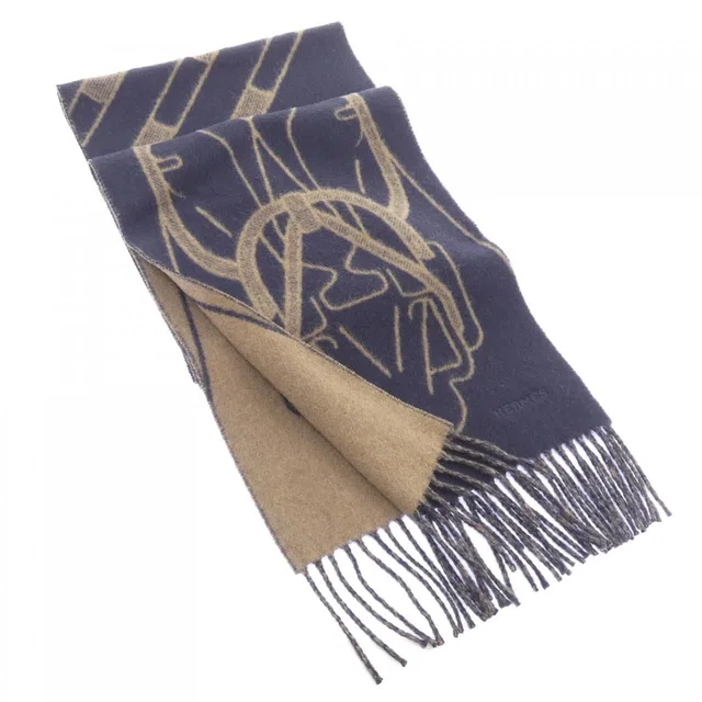 Hermès Tete a Equestre Scarf in Cashmere from The Reluxe