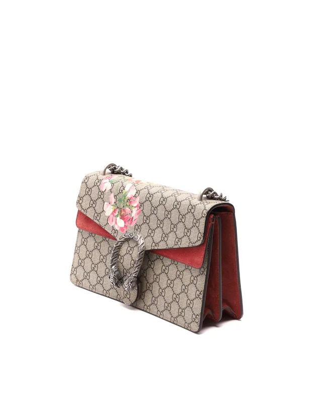 Gucci GG Supreme Medium Dionysus Blooms Bag in Suede from A Retro Tale, photo 2 of 11