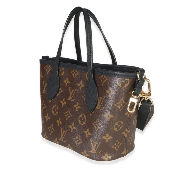 Louis Vuitton Black Monogram Canvas Neverfull Bandouliere Inside Out BB in Black Coated canvas from myGemma, photo 2 of 2