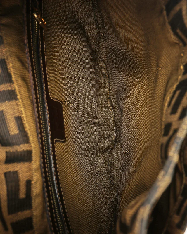 Fendi Zucca Shoulder Bag in Canvas from A Retro Tale, photo 7 of 8