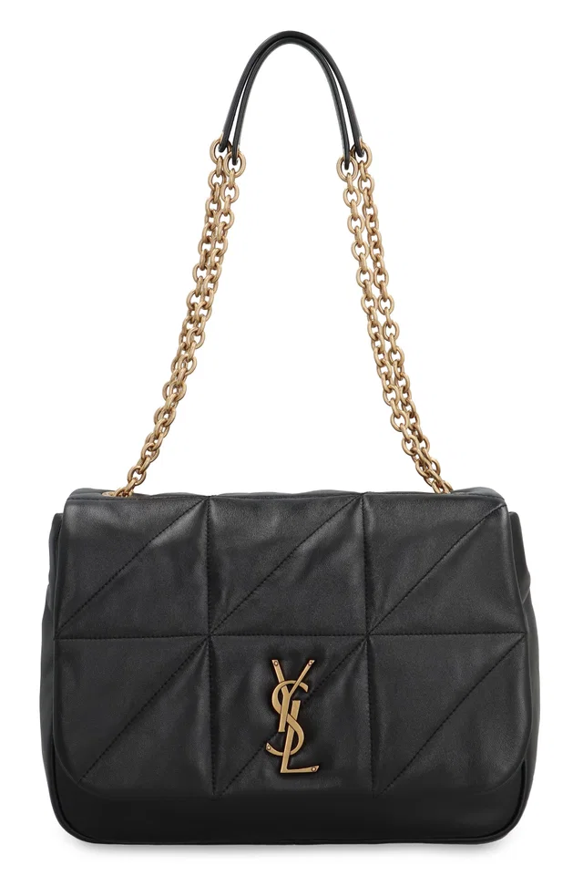 Saint Laurent Jamie 4.3 Shoulder Bag — Black Lamb in Black Lambskin from HEWI
