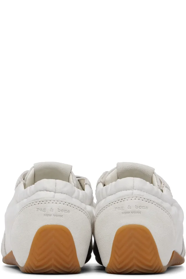 rag & bone White Emilee Ballet Runner Sneakers, photo 2 of 5 from SSENSE