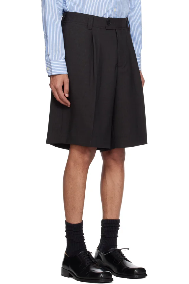 mfpen Gray Classic Shorts, photo 2 of 4 from SSENSE