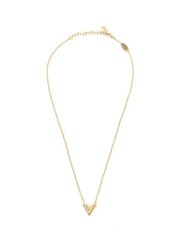 Louis Vuitton Essential V Necklace from A Retro Tale, photo 3 of 4