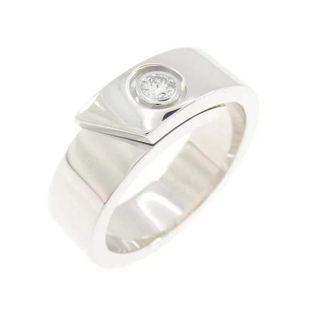 Cartier Anniversary 750 White Gold Diamond Ring Size 10 in White from LuxUness