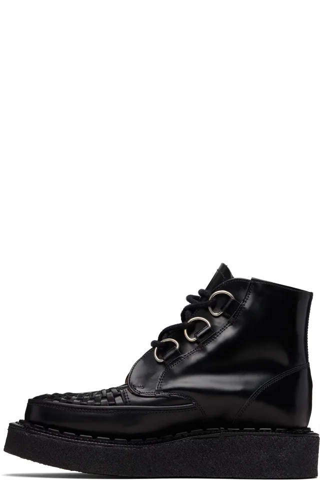 George Cox Black Skipton Boots, photo 3 of 5 from SSENSE