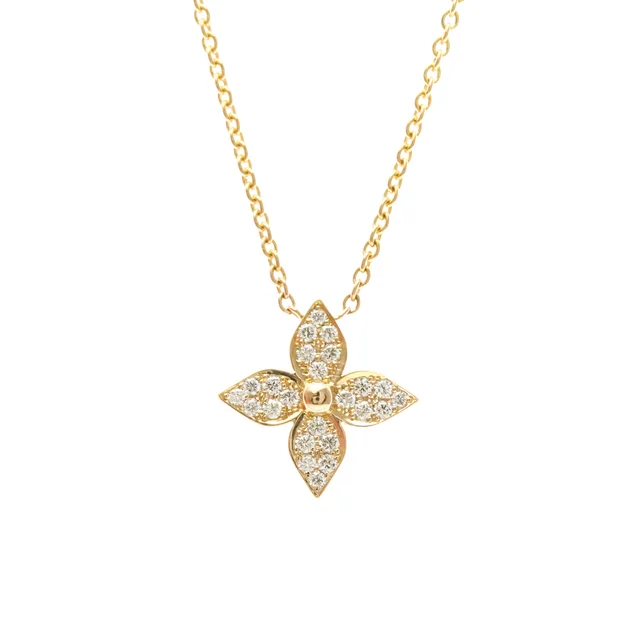 Louis Vuitton Star Blossom Diamond Necklace Pink Gold (18K) Diamond Women in Pink gold Pink gold (18K) from Elady