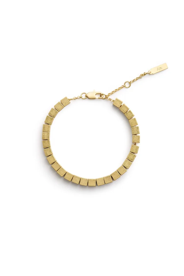 AJE Molecule Cube Bracelet in Metallic from Aje, photo 1 of 1