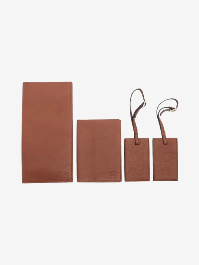 Gucci Brown leather travel accessories set in Brown Leather from Sign of the Times