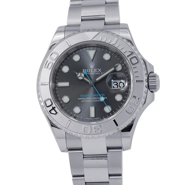 Rolex Yacht-Master W40mm Stainless Steel PT950 Dark Rolesium Dial116622 from GALLERY RARE