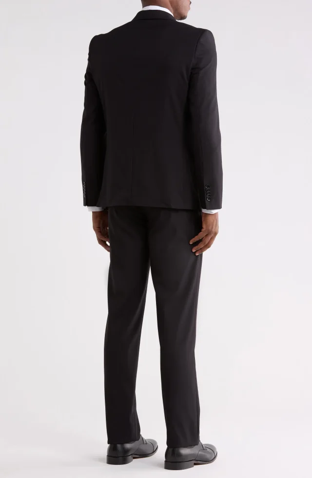 SOUL OF LONDON Solid Notch Lapel Suit, photo 2 of 4 from Nordstrom Rack