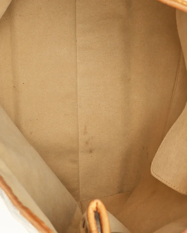 Louis Vuitton Damier Azur Galliera GM Tote Bag in Canvas from A Retro Tale, photo 9 of 14