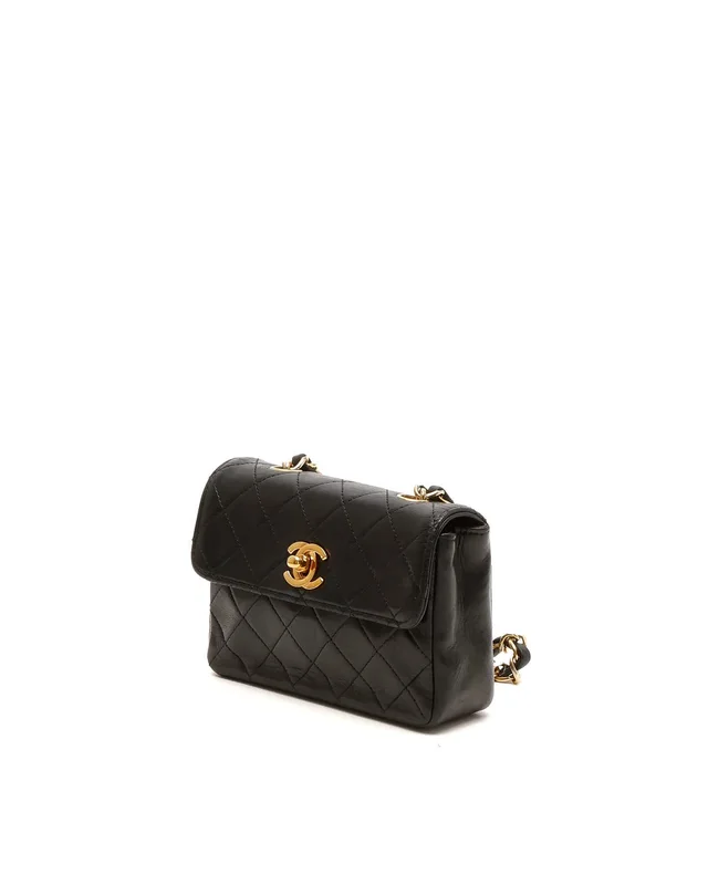 Chanel Mini Single Flap Bag in Lambskin from A Retro Tale, photo 2 of 9
