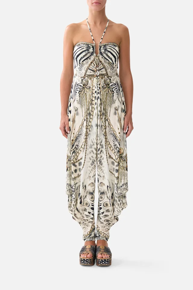 Camilla eBoutique DRAPED PANT JUMPSUIT WITH HARDWARE LADY LIONHEART from CAMILLA, photo 1 of 1