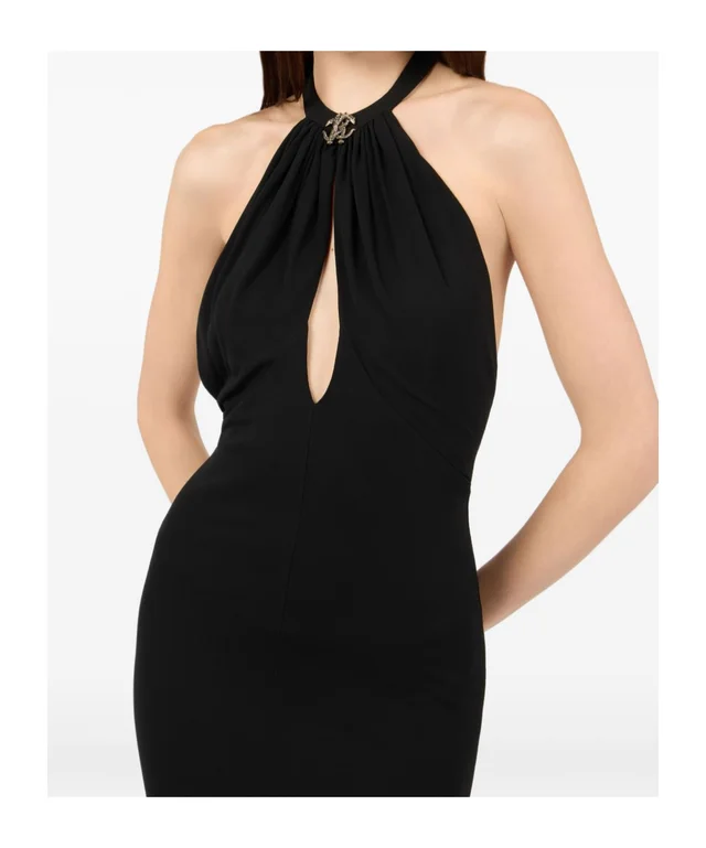 Roberto Cavalli Halterneck Cutout Dress, photo 6 of 7 from SENSER