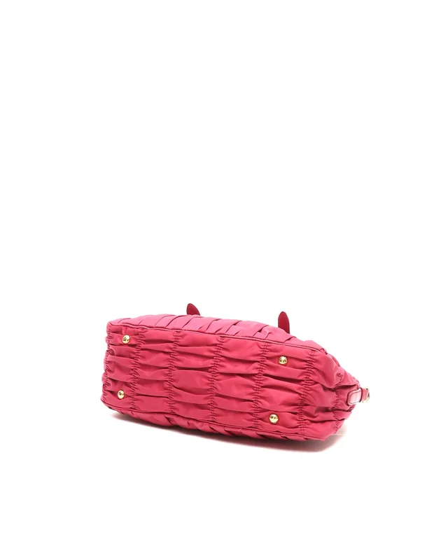 Prada Tessuto Gaufre Shoulder Bag in Nylon from A Retro Tale, photo 5 of 9