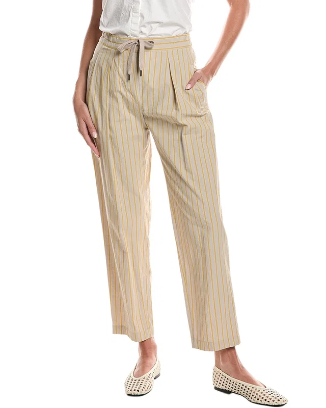 Brunello Cucinelli Linen-Blend Pant, image 1 of 1 from Gilt