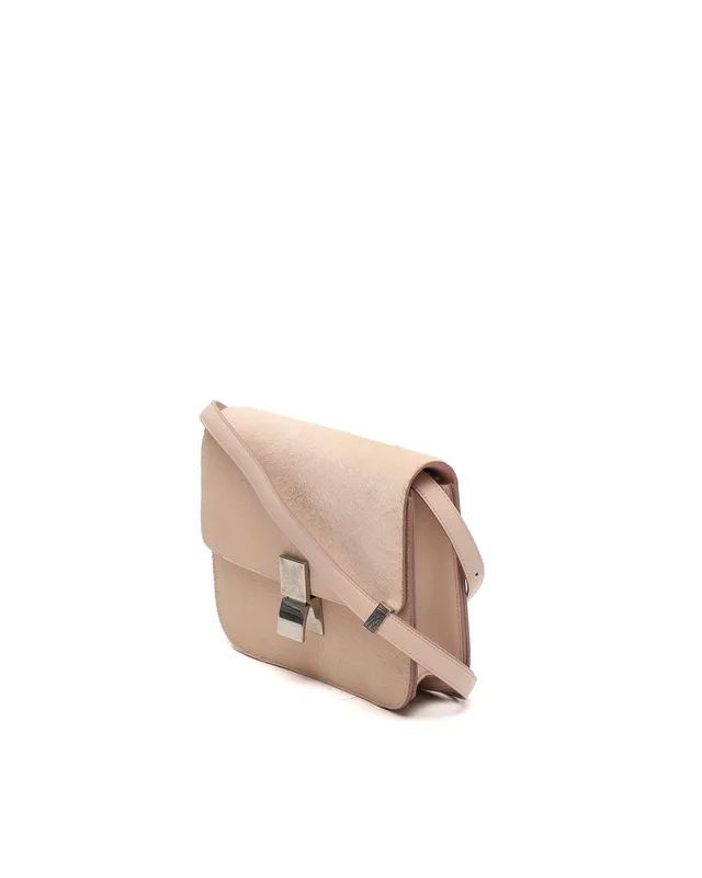Celine Medium Pony Hair Classic Box Bag in Leather from A Retro Tale, photo 2 of 10