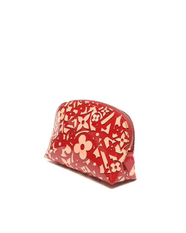 Louis Vuitton Pomme D'Amour Sweet Monogram Vernis Cosmetic Pouch in Patent leather from A Retro Tale, photo 2 of 2