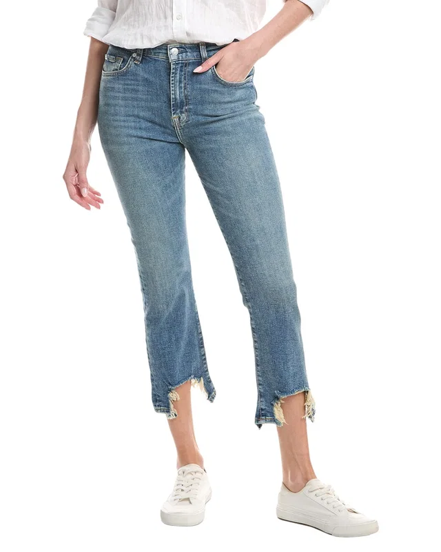 7 For All Mankind High-Rise Slim Elora Kick Flare Jean, image 1 of 1 from Rue La La