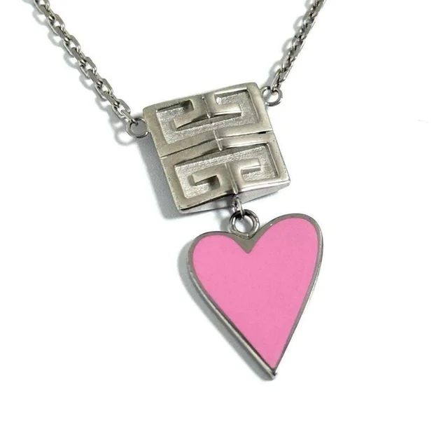 Givenchy Heart Necklace in brown|neutral from Poshmark