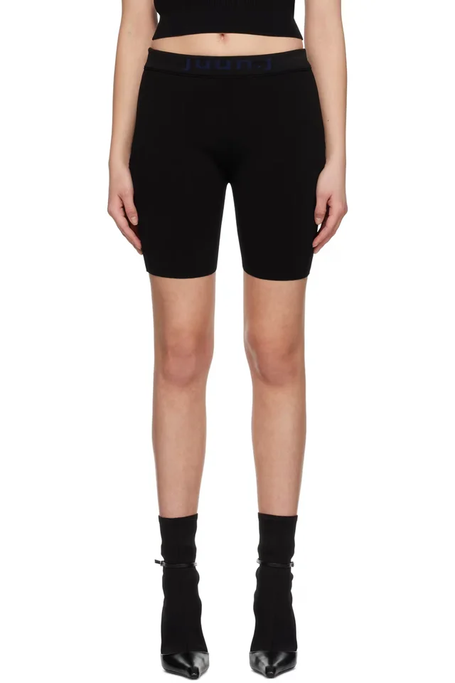 Black Bicycle Shorts, image 1 of 1 from SSENSE