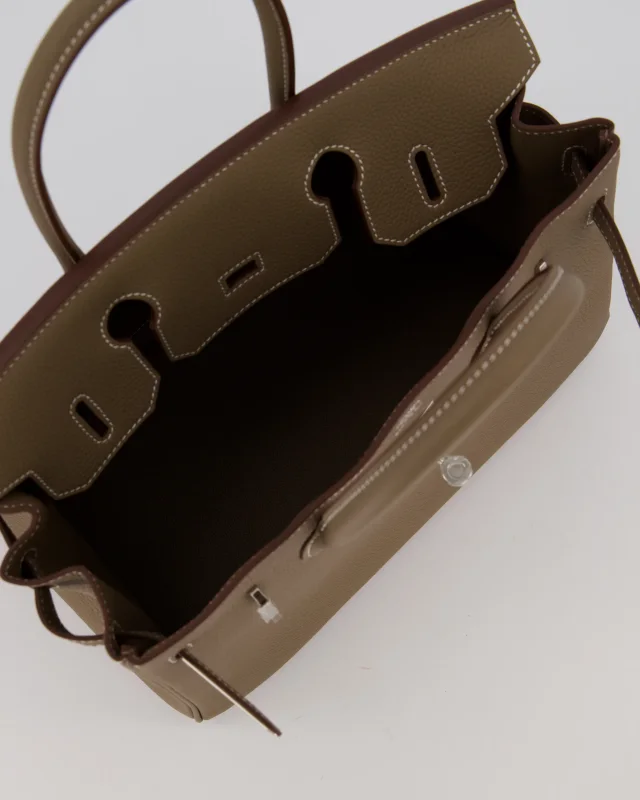 Hermès Birkin 30 Retourne Bag in Taupe Togo leather from Sellier, photo 17 of 20
