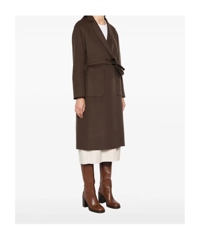 Herno belted wool coat, photo 3 of 5 from SENSER
