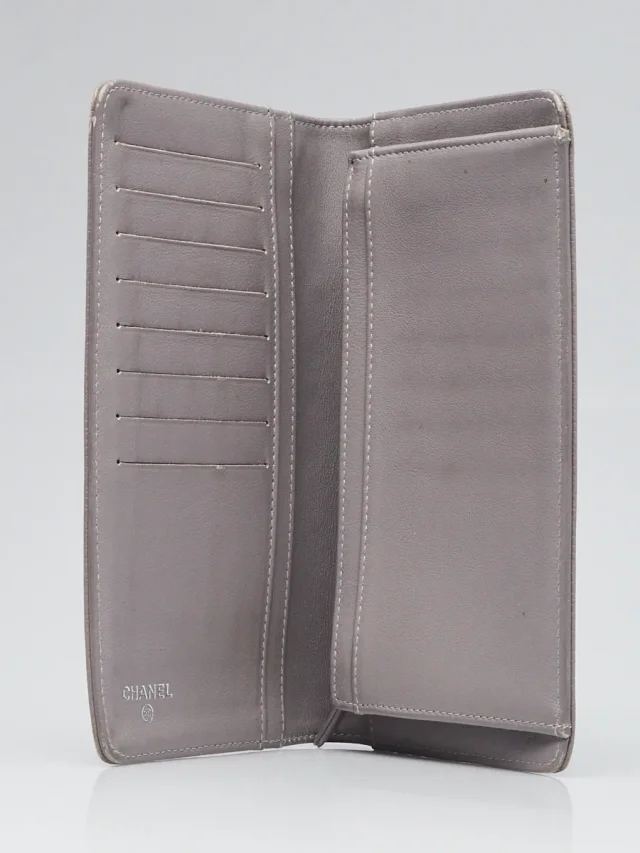 Chanel Grey Caviar Leather CC Timeless L Yen Wallet in Grey Caviar leather from Yoogis, photo 13 of 13