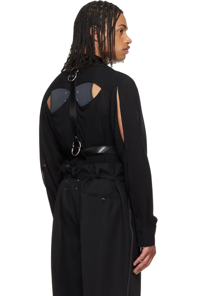 Vivienne Westwood Black Equestrian Harness, photo 3 of 4 from SSENSE