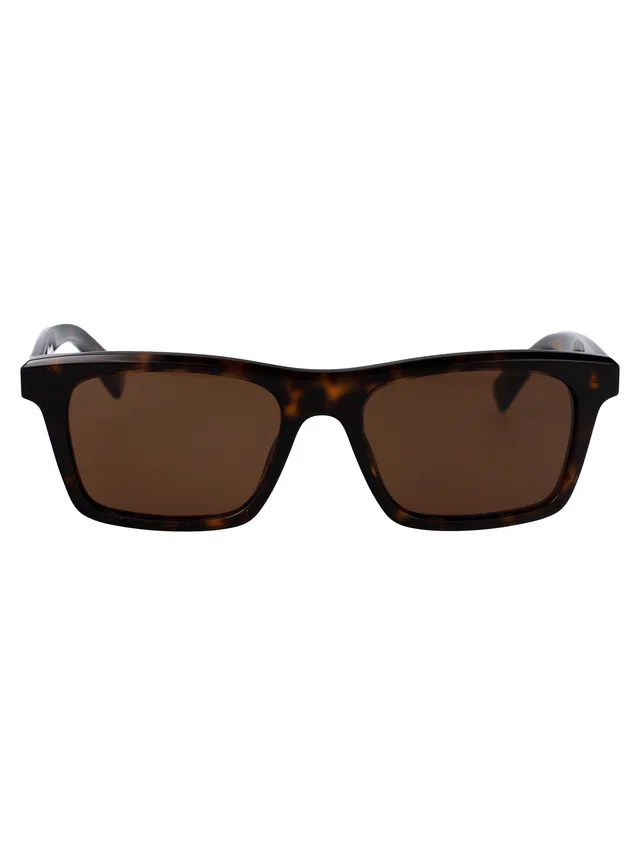 Alexander McQueen Am0472s Tortoiseshell Injected Sunglasses — Brown in Brown from HEWI