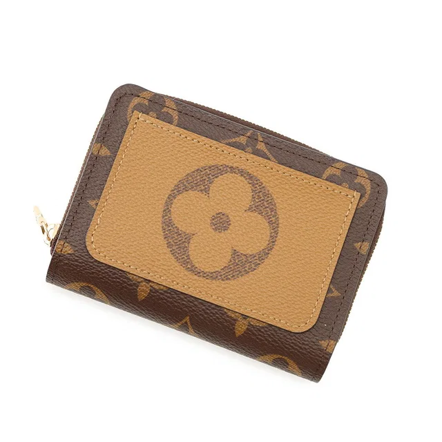 Louis Vuitton Portefeuille Lou NoirM81461 Monogram/ Reverse Canvas in Canvas from GALLERY RARE
